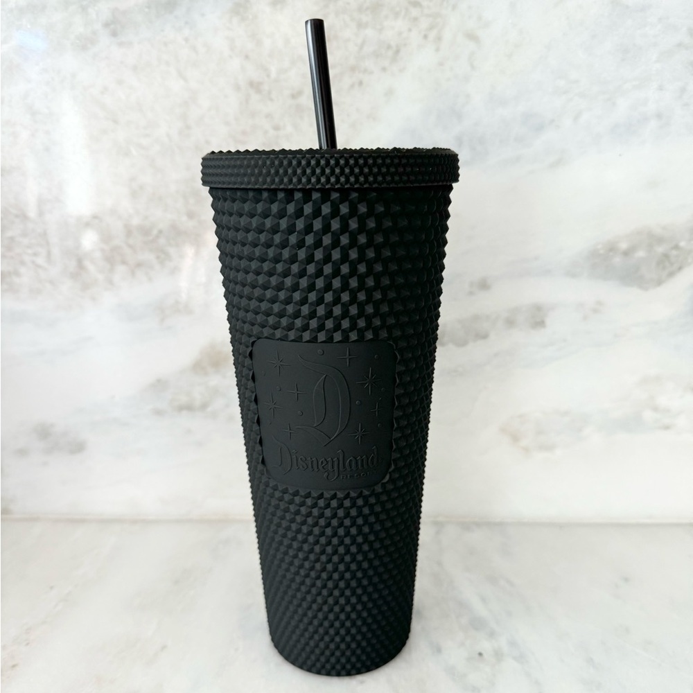NEW Starbucks : Disneyland exclusive black matte studded cup
